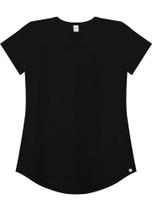 Blusa Feminina Básica Viscose Preto P Blusa Feminina Básica Viscose Preto P