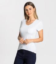 Blusa feminina básica viscotorcion e visco trico rovitex infinita cor