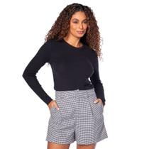 Blusa Feminina Biamar Básica Modal Preto