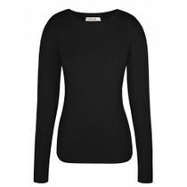 Blusa Feminina Biamar Básica Modal Preto