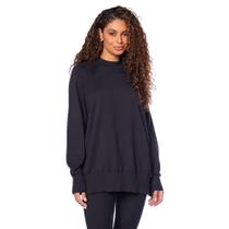 Blusa Feminina Biamar Gola Média Preto Blusa Feminina Biamar Gola Média Preto