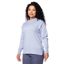 Blusa Feminina Biamar Mullet Algodão Azul Blusa Feminina Biamar Mullet Algodão Azul