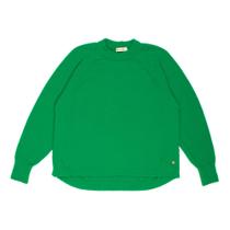 Blusa Feminina Biamar Tricot Fio Pluma Manga Raglã Verde