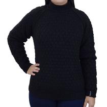 Blusa Feminina Biamar Tricot Oversize Preta - 23110486