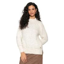 Blusa Feminina Biamar Tricot Raglan Branco Blusa Feminina Biamar Tricot Raglan Branco