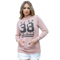 Blusa Feminina Blusa Frio Tricot com Touca