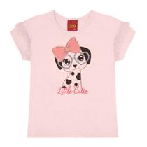 Blusa Feminina Cachorrinho Rosa 1000218 Kyly