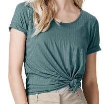 Blusa Feminina Canelada Corte Amplo XG