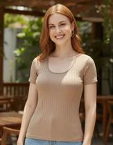 Blusa Feminina Canelada P Ao Xgg Malwee