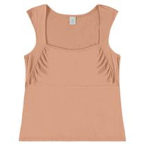 Blusa Feminina Cavada Plus Size Crepe Viscose