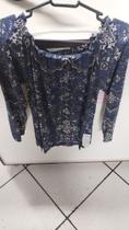 Blusa Feminina Ciganinha Estampada