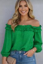 Blusa feminina ciganinha ombro a om