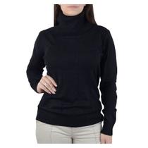 Blusa Feminina City Lady Tricot Plus Size Preta - 658088