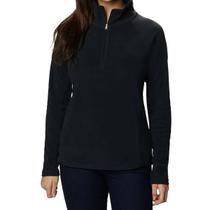 Blusa Feminina Columbia Fleece Glacial Zip Preta - 1802201