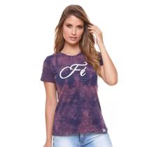 Blusa Feminina Com Mensagem De Fé
