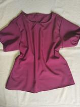 Blusa Feminina Cor Marsala Tamanho M