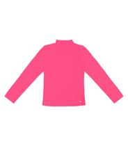 Blusa Feminina Cotton Gola Alta Básica Rovitex Rosa