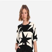 Blusa Feminina Cropped Estampada Confortável Estilosa