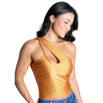 Blusa Feminina Cut Out Tiras Transpassadas Sawary Fashion Blusa Feminina Cut Out Tiras Transpassadas Sawary Fashion