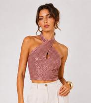 Blusa Feminina De Alça E Decote Em X Endless Unica