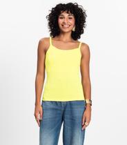 Blusa Feminina De Alça Select Amarelo Blusa Feminina De Alça Select Amarelo