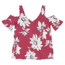 Blusa feminina de malha estampada Blusa feminina de malha estampada