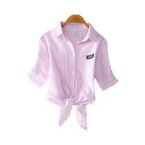 Blusa Feminina de Manga Curta - Camisa Casual Branca - Moda Verão