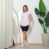 Blusa Feminina Dry Fit Vest Leg Academia Tapa Bumbum Verão