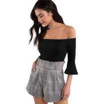 Blusa Feminina Dzarm MM Sem Tema Blusa Feminina Dzarm MM Sem Tema