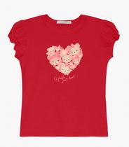 Blusa Feminina em Cotton Leve Trick Nick Vermelho