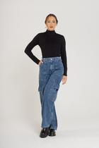 Blusa Feminina em Ribana Canelada Just Basic