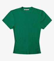Blusa Feminina Em Ribana Endless Verde Blusa Feminina Em Ribana Endless Verde