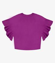 Blusa Feminina em Visco Tricot Infinita Cor Roxo Blusa Feminina em Visco Tricot Infinita Cor Roxo