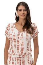 Blusa Feminina Energia Japonesa Blusê Cor do Céu - Conforto e Elegância Blusa Feminina Energia Japonesa Blusê Cor do Céu - Conforto e Elegância