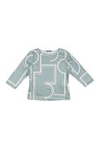 Blusa Feminina Essence Manga 3/4 Geométrica Mirasul Blusa Feminina Essence Manga 3/4 Geométrica Mirasul