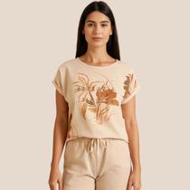 Blusa Feminina Essência que Ilumina em Viscose Crepe Cereja Rosa