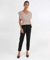 Blusa Feminina Estampa Poá Marisa Bege-18000 Blusa Feminina Estampa Poá Marisa Bege-18000