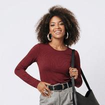 Blusa Feminina Estampada Manga Longa Rovitex