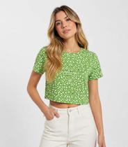 Blusa Feminina Estampada Select Verde