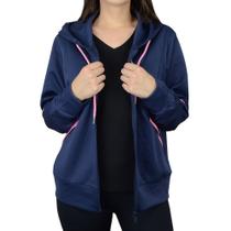 Blusa Feminina Facinelli By Mooncity Moletom Azul - 670314 Blusa Feminina Facinelli By Mooncity Moletom Azul - 670314