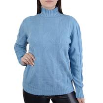 Blusa Feminina Facinelli By Mooncity Tricot Azul - 650951