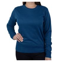 Blusa Feminina Facinelli By Mooncity Tricot Azul - 651039