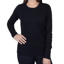 Blusa Feminina Facinelli By Mooncity Tricot Preta - 651020