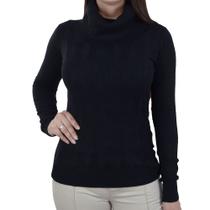 Blusa Feminina Facinelli By Mooncity Tricot Preta - 651094