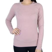 Blusa Feminina Facinelli By Mooncity Tricot Rosa - 651017