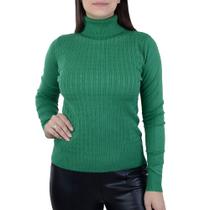 Blusa Feminina Facinelli By Mooncity Tricot Verde - 651092