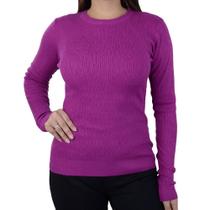 Blusa Feminina Facinelli By Mooncity Tricot Violeta - 651120