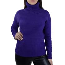 Blusa Feminina Facinelli By Mooncity Tricot Violeta - 651138