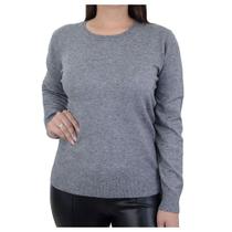 Blusa Feminina Facinelli City Lady Plus Size Cinza - 658091