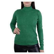 Blusa Feminina Facinelli Tricot Verde Escuro - 651096